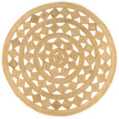 Carpet Handmade Braided Jute 240 cm