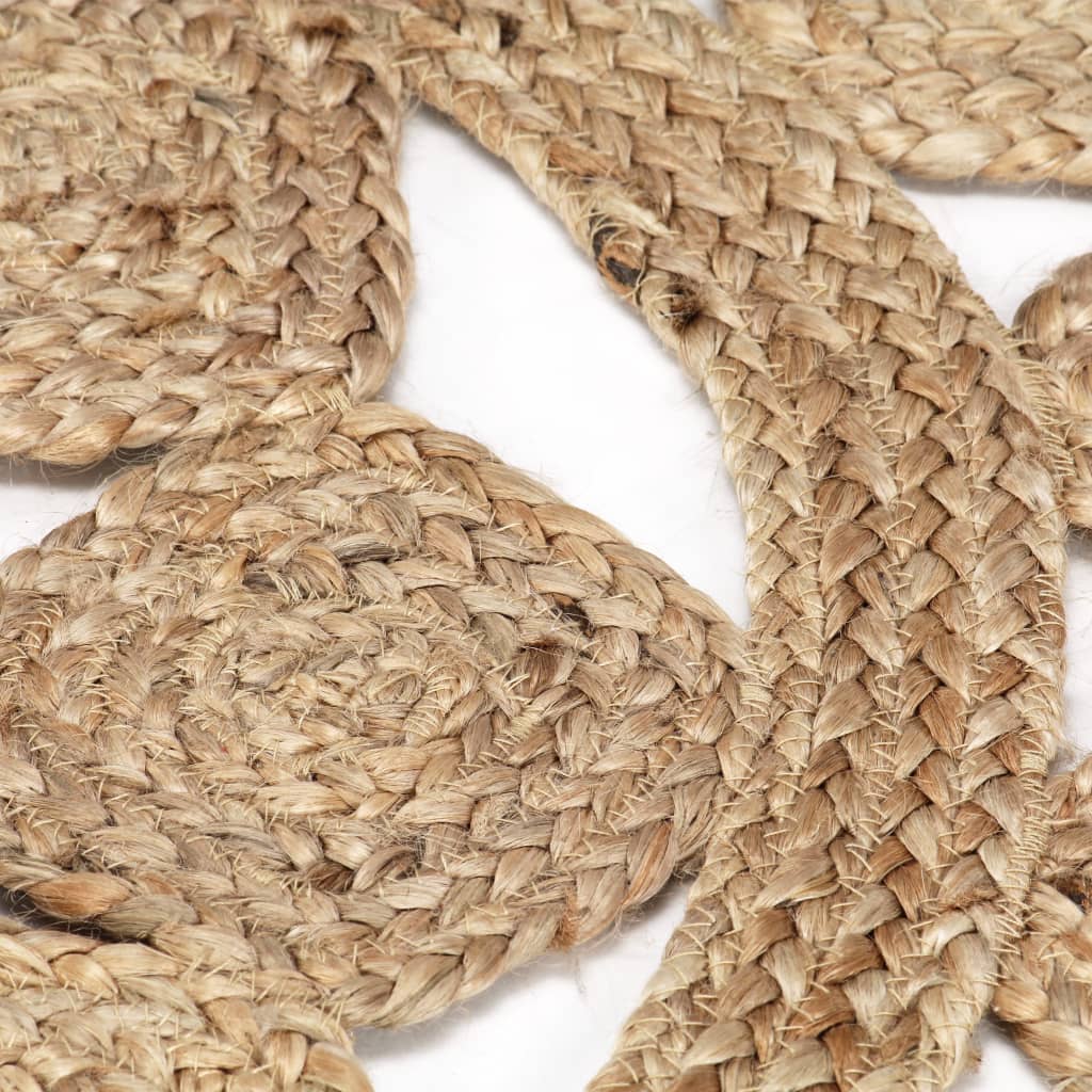 Carpet Handmade Braided Jute 240 cm