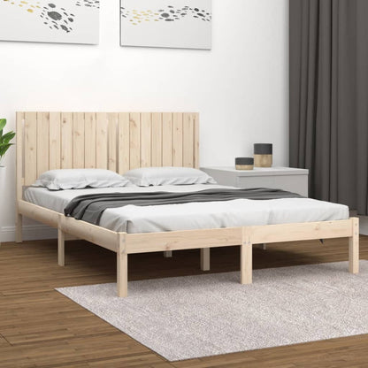 Solid pine bed 160x200 cm