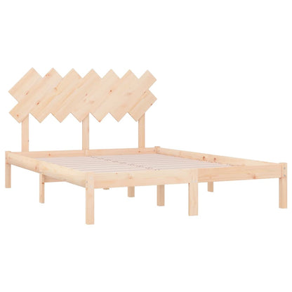 Solid wood bed 140x200 cm