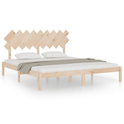 Solid wood bed 180x200 cm