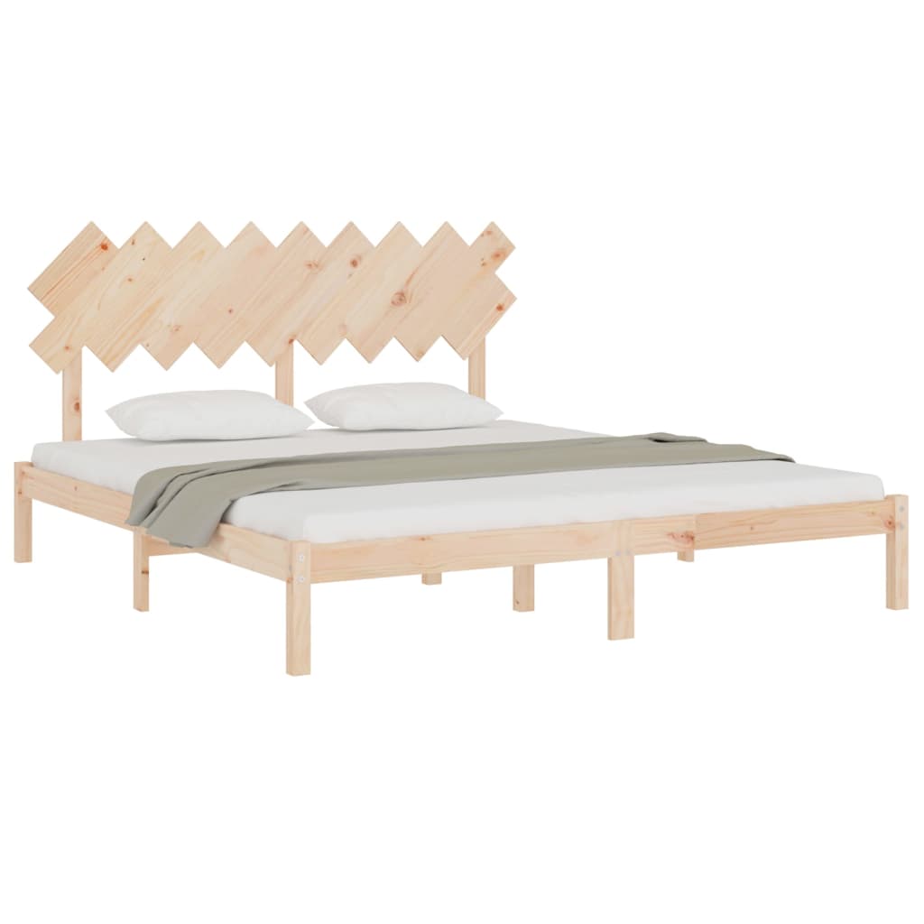 Solid wood bed 180x200 cm
