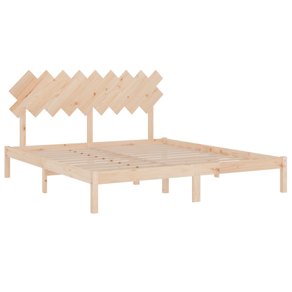 Solid wood bed 180x200 cm