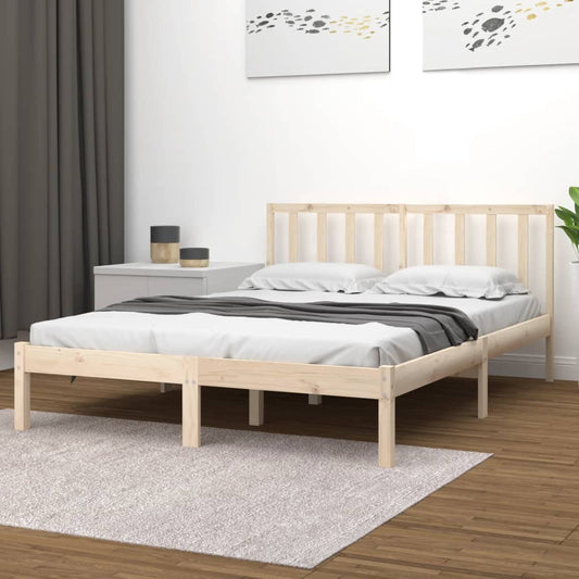 Solid pine bed 180x200 cm