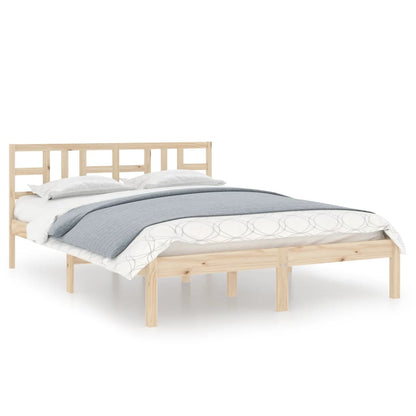 Solid wood bed 140x200 cm