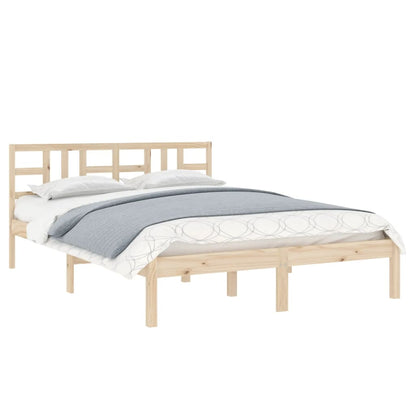 Solid wood bed 140x200 cm