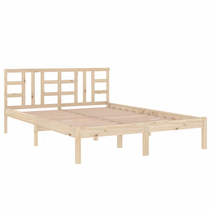 Solid wood bed 140x200 cm