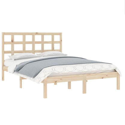 Solid wood bed 140x200 cm