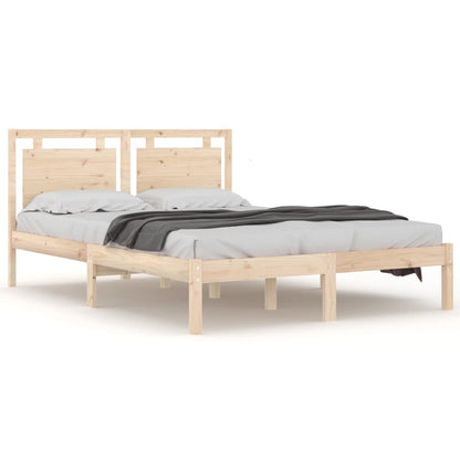 Solid wood bed 140x200 cm