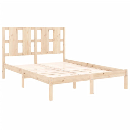 Solid pine bed 140x200 cm