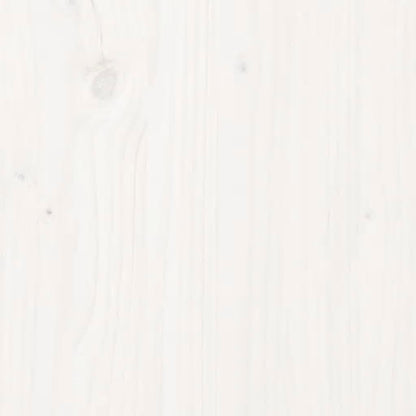 Solid wood bed white pine 140x200 cm