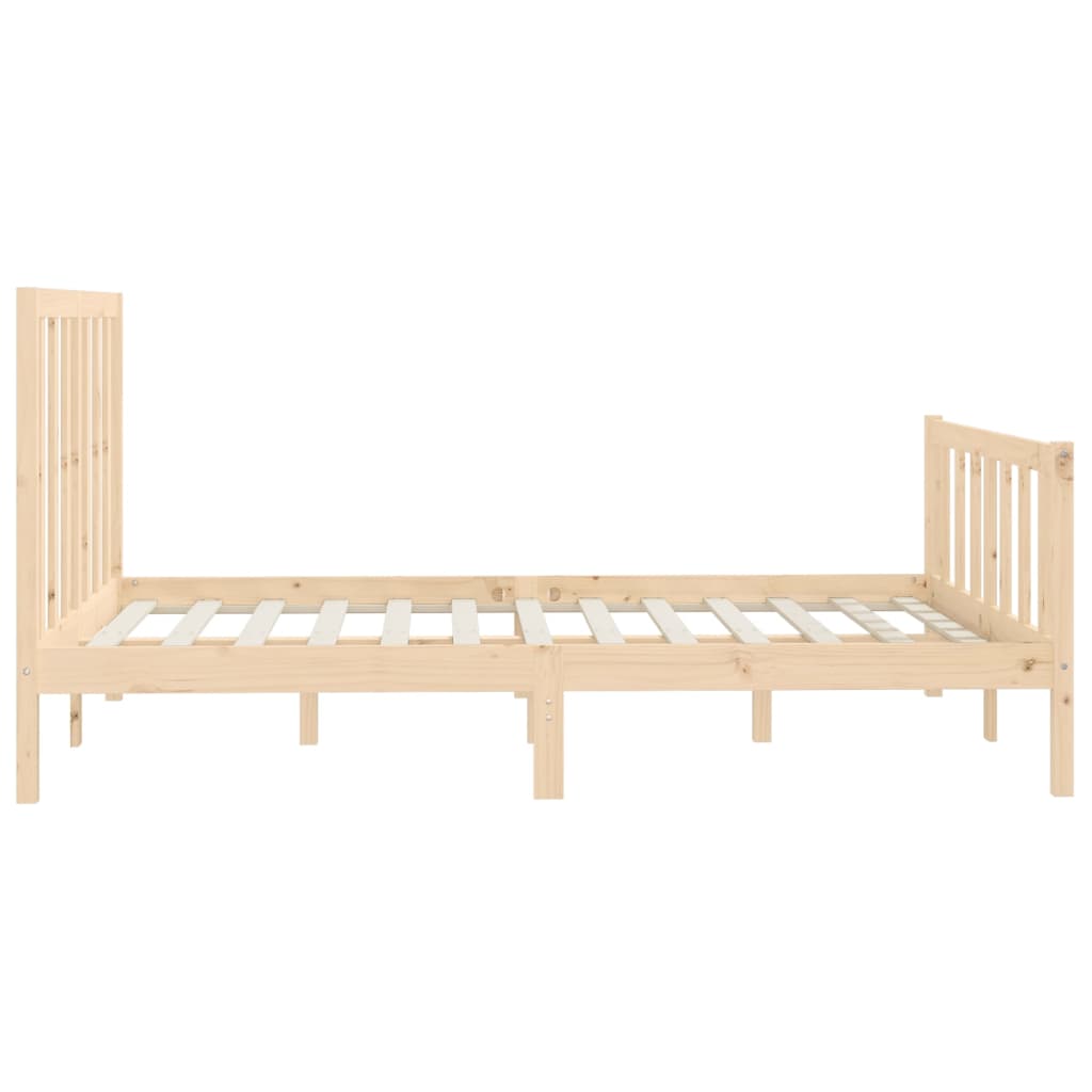 Solid wood bed 140x200 cm