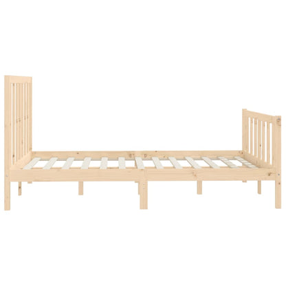 Solid wood bed 140x200 cm