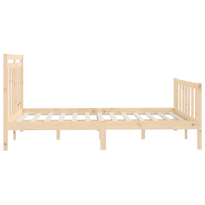 Solid pine bed 140x200 cm