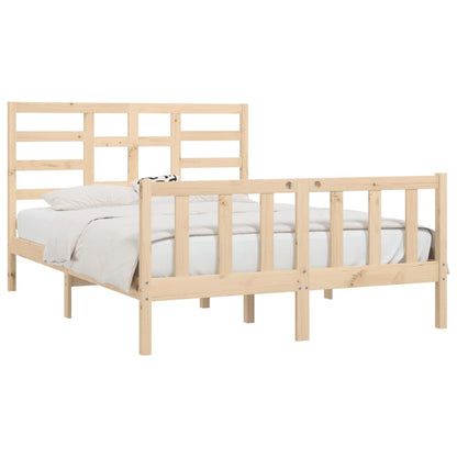 Solid pine bed 160x200 cm