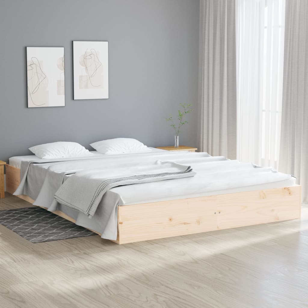 Solid wood bed 160x200 cm