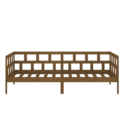 Tagesbett Honigbraun Massivholz Kiefer 80x200 cm