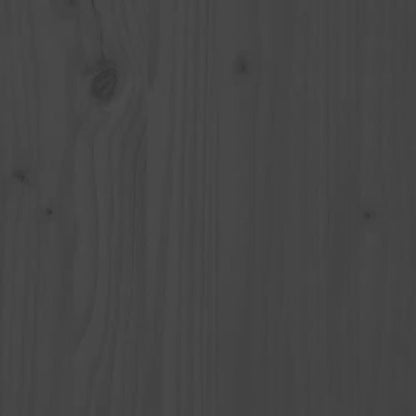 Tagesbett Grau Massivholz Kiefer 90x200 cm