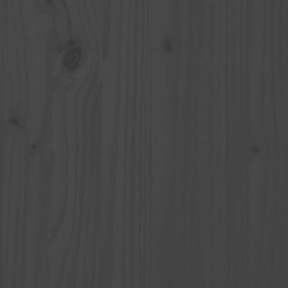 Daybed grey solid pine 80x200 cm