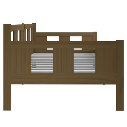 Daybed honey brown solid pine 90x190 cm