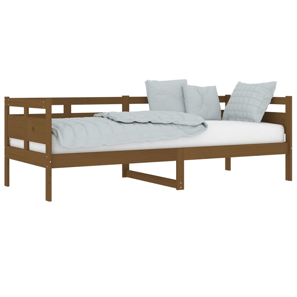 Daybed honey brown solid pine 80x200 cm