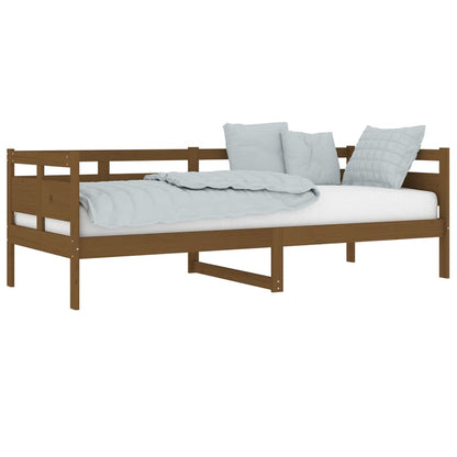Daybed honey brown solid pine 80x200 cm