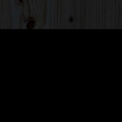 Krevet crni masivni bor 90x190 cm