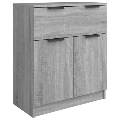 3-piece sideboard grey Sonoma wood material