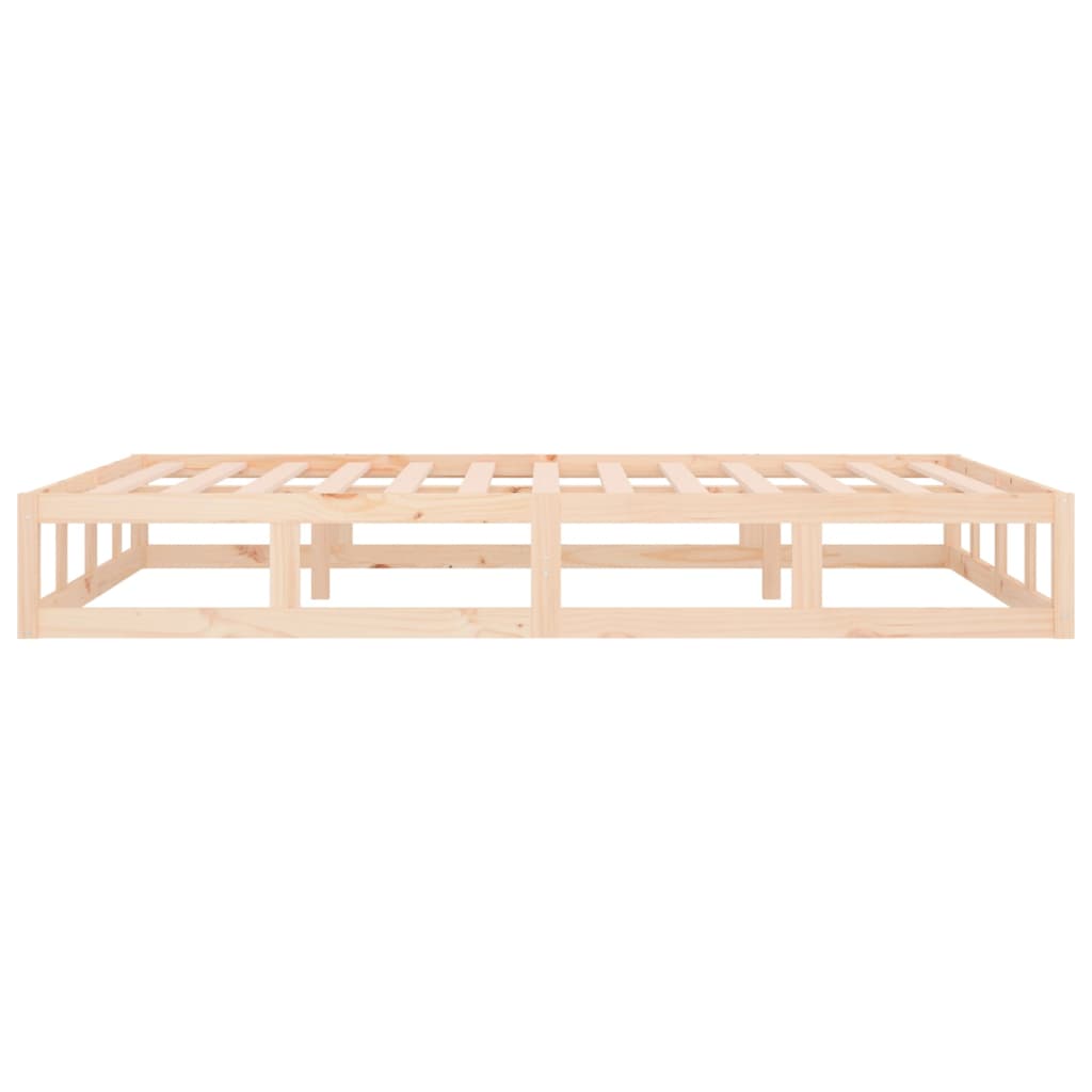 Solid wood bed 200x200 cm