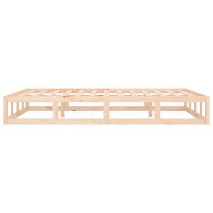 Solid wood bed 200x200 cm