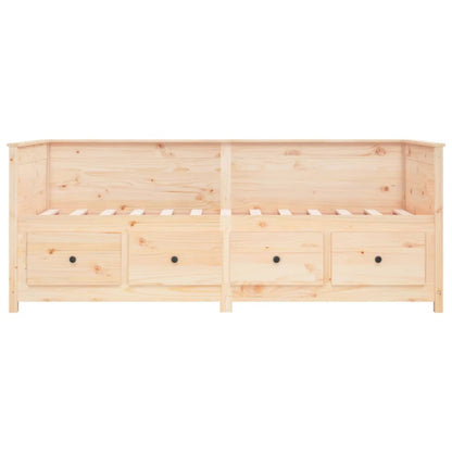 Tagesbett ohne Matratze 90x190 cm Massivholz Kiefer