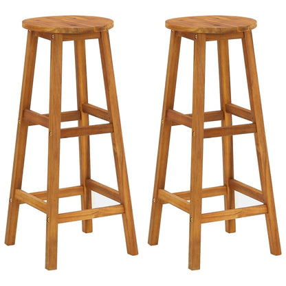 3 kom. Vrtna barska garnitura od punog bagremovog drveta