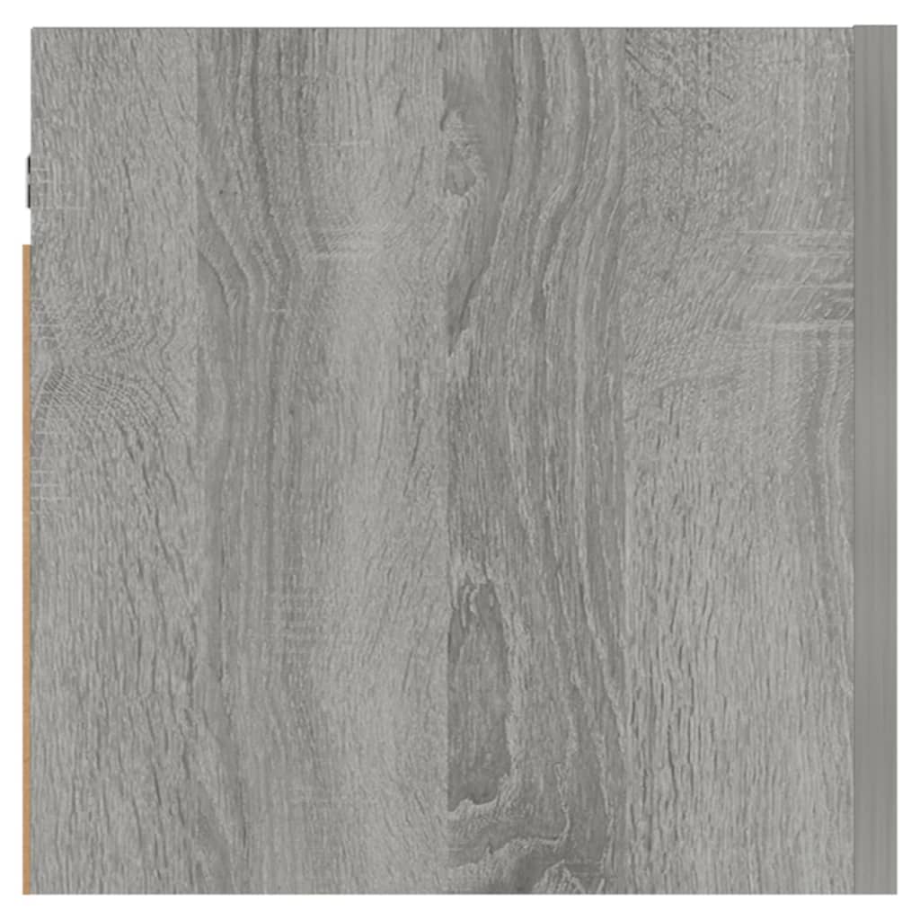 TV wall cabinet 8 pcs. Grey Sonoma 30.5x30x30 cm