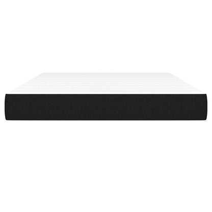 Taschenfederkernmatratze Schwarz 140x190x20 cm Stoff