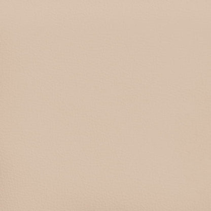 Bettgestell Cappuccino-Braun 200x200 cm Kunstleder