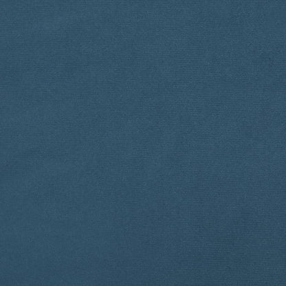 Bed frame dark blue 180x200 cm velvet
