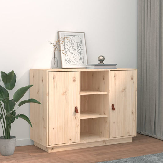Sideboard 100x40x75 cm solid pine