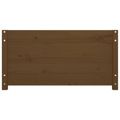 Krevet medeno smeđa 90x190 cm puno borovo drvo