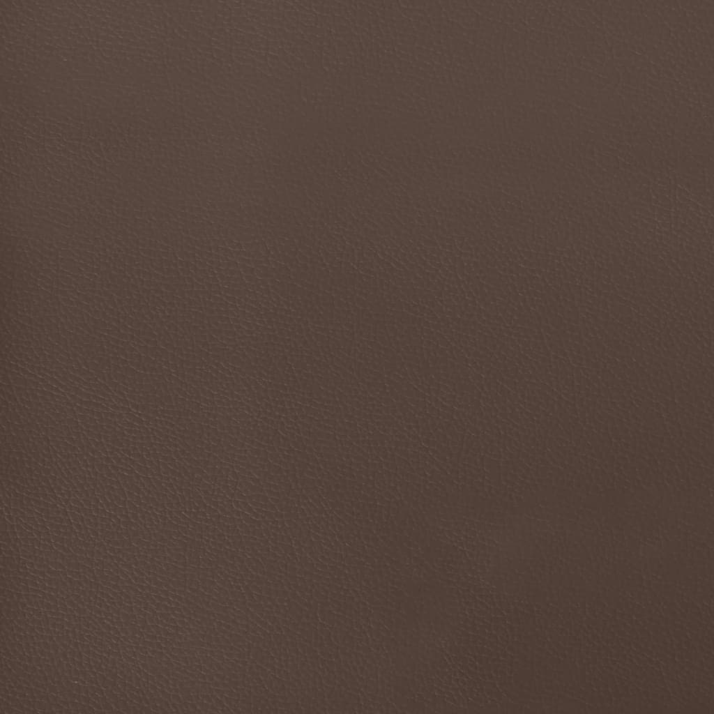 Bettgestell Braun 200x200 cm Kunstleder