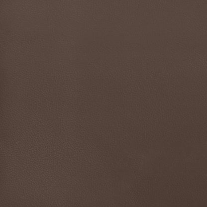 Bettgestell Braun 200x200 cm Kunstleder