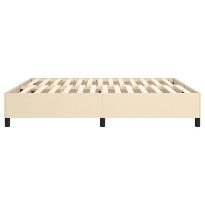 Krem okvir kreveta 180×200 cm štof