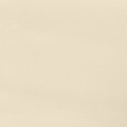 Bettgestell Creme 200x200 cm Kunstleder