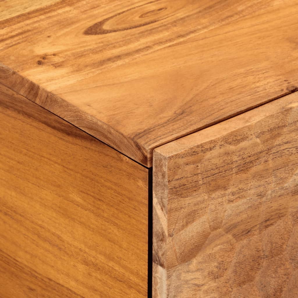 Stol za kavu 80x50x40 cm od punog drva akacije