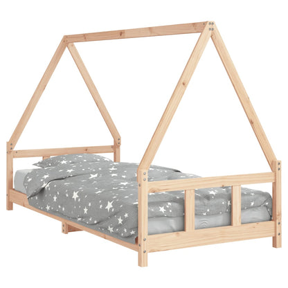 Children's bed 90x200 cm solid pine wood