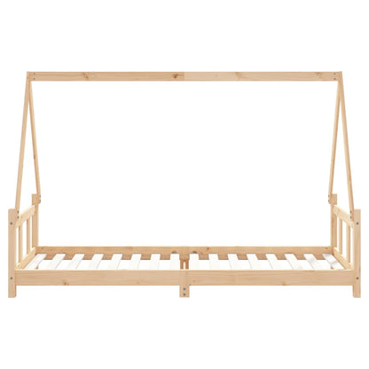 Children's bed 90x200 cm solid pine wood
