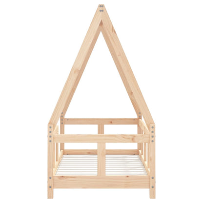 Children's bed 70x140 cm solid pine wood