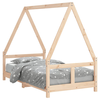 Children's bed 80x160 cm solid pine wood