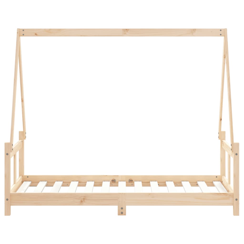 Children's bed 80x160 cm solid pine wood