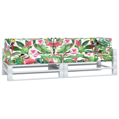 Jastuk od paleta 5 komada. Višebojna tkanina