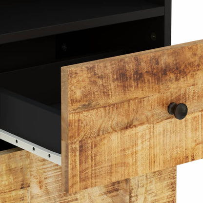 Bathroom cabinet 38x33x160 cm solid mango wood